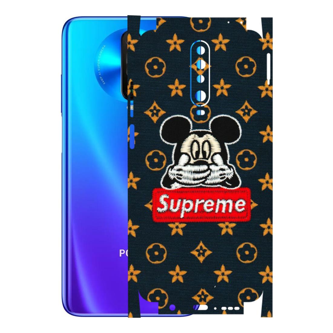 POCO Phone Skins (All Models) - Mickey Supreme - Matte Finish (M-83) Poco X2