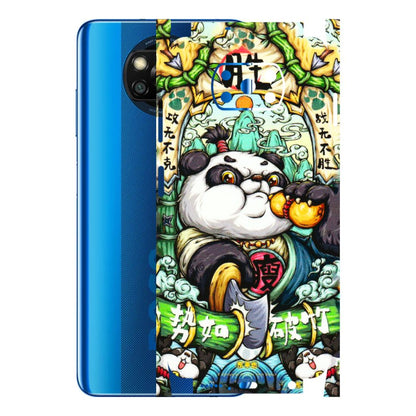 POCO Phone Skins (All Models) - Royal Rich Panda - 3D Embossed Finish (L-170) Poco X3