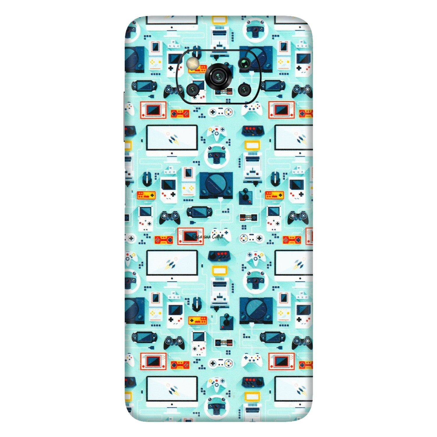 POCO Phone Skins (All Models) - Gadgets Doodle - 3D Embossed Finish (L-184) Poco X3