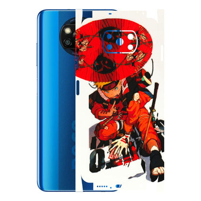 POCO Phone Skins (All Models) - Naruto - 3D Embossed Finish (L-208) Poco X3
