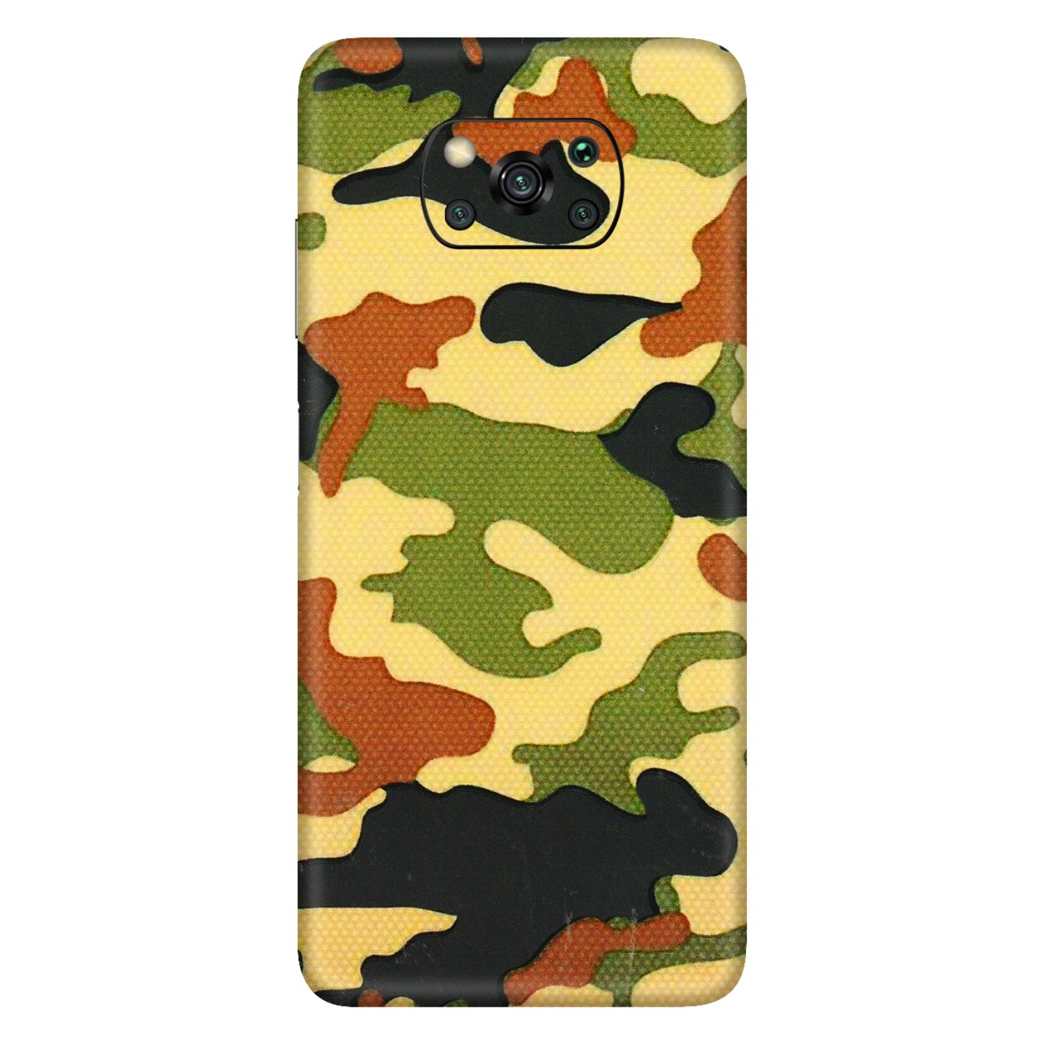 POCO Phone Skins (All Models) - Indian Military - 3D Embossed Finish (L-234) Poco X3