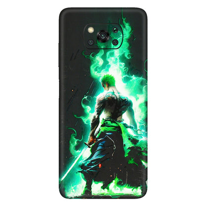 POCO Phone Skins (All Models) - Zoro Sword - 3D Embossed Finish (L-241) Poco X3