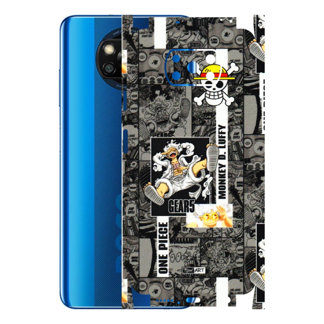 POCO Phone Skins (All Models) - Cuffy Anime MonkeyCamic - 3D Embossed Finish (L-242) Poco X3