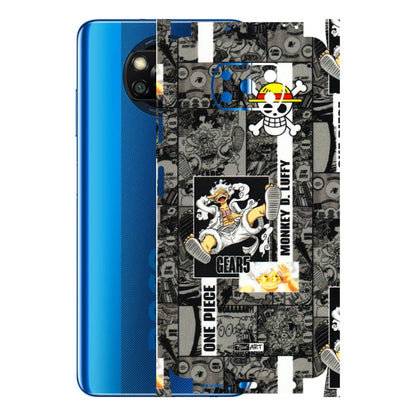 POCO Phone Skins (All Models) - Cuffy Anime MonkeyCamic - 3D Embossed Finish (L-242) Poco X3