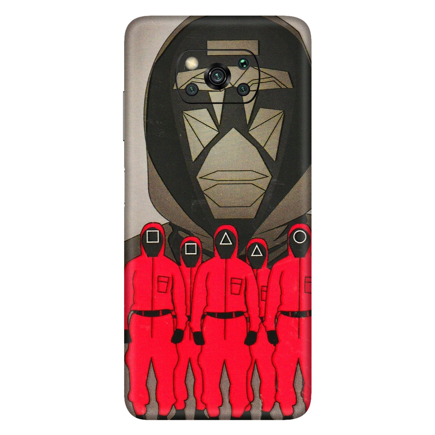 POCO Phone Skins (All Models) - Squid Game Hero - 3D Embossed Finish (L-245) Poco X3