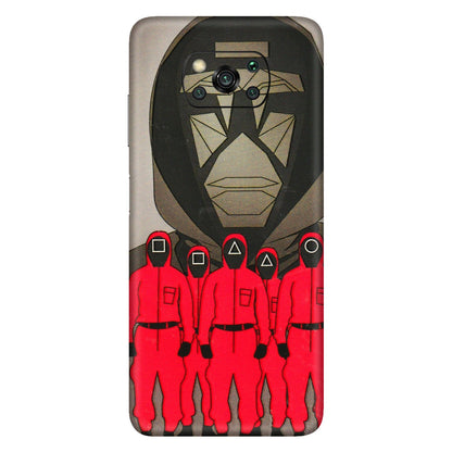 POCO Phone Skins (All Models) - Squid Game Hero - 3D Embossed Finish (L-245) Poco X3
