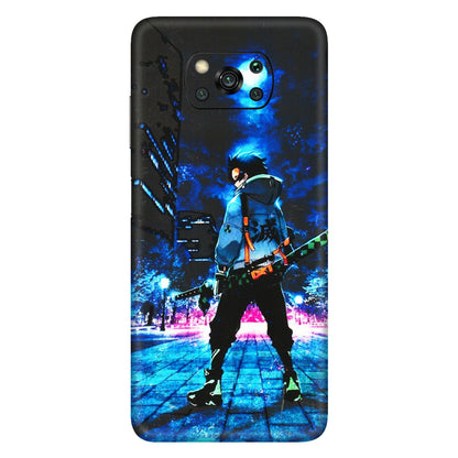 POCO Phone Skins (All Models) - Demon Slayer Sword - 3D Embossed Finish (L-247) Poco X3