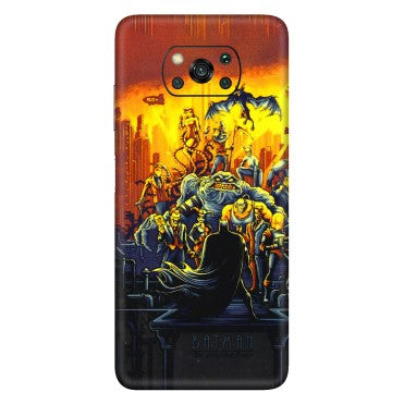 POCO Phone Skins (All Models) - Games Doodles - 3D Embossed Finish (L-24) Poco X3
