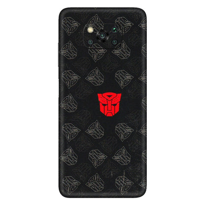 POCO Phone Skins (All Models) - Transformers Devastation - 3D Embossed Finish (L-301) Poco X3