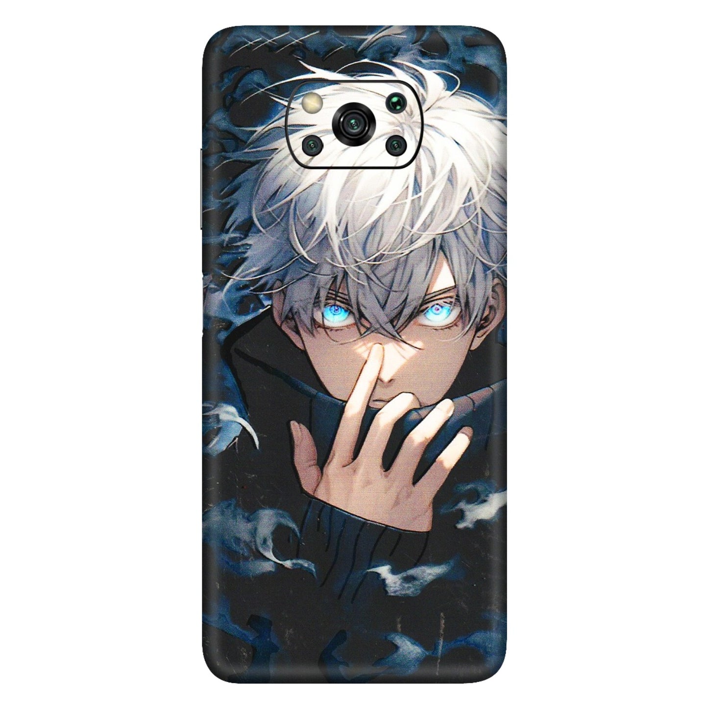 POCO Phone Skins (All Models) - New Jujutsu Kaisen Anime - 3D Embossed Finish (L-313) Poco X3