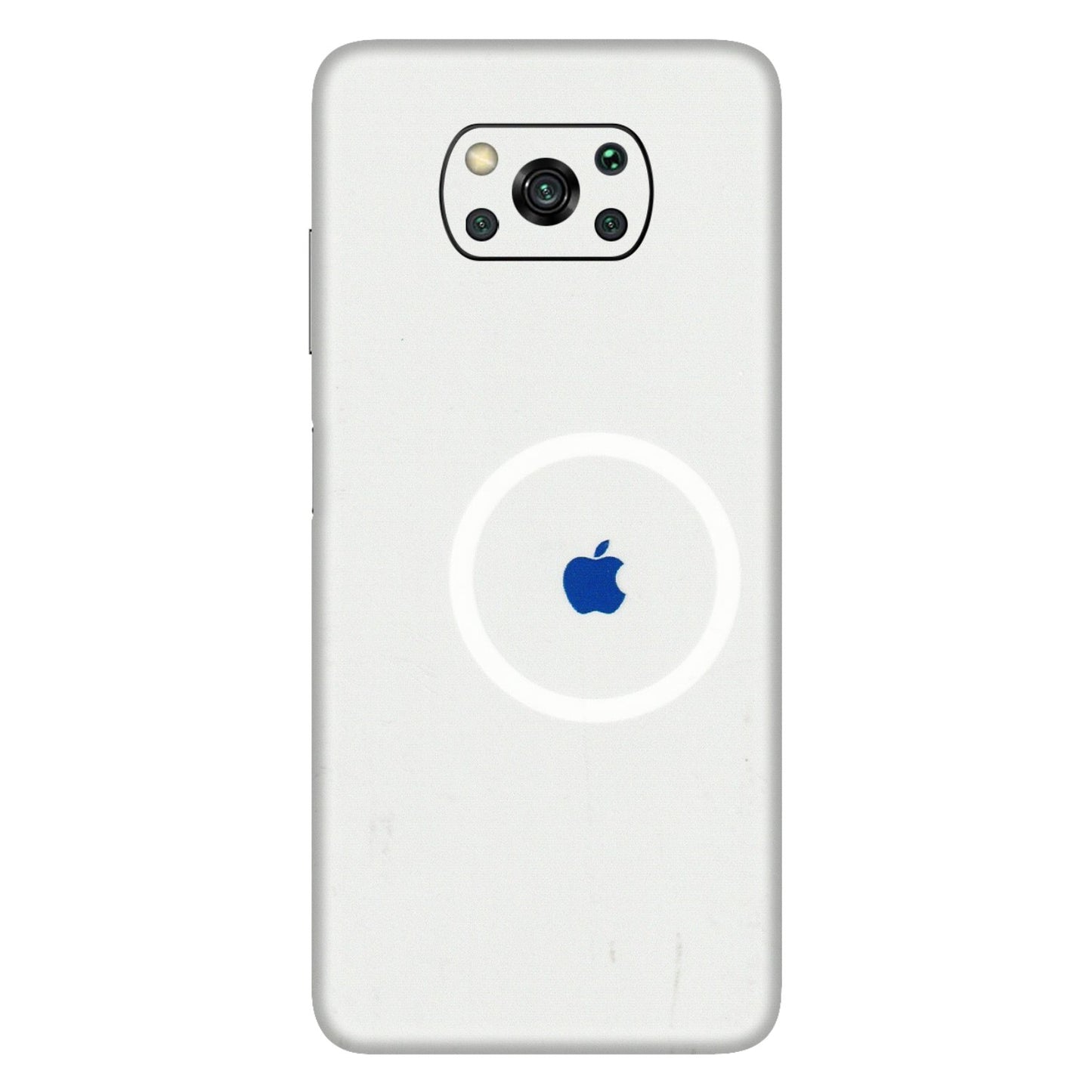 POCO Phone Skins (All Models) - iPhone Magsafe Logo - 3D Embossed Finish (L-320) Poco X3
