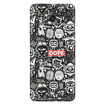 POCO Phone Skins (All Models) - Dope Stay Classy Black Doodles - Matte Finish (M-126) Poco X3