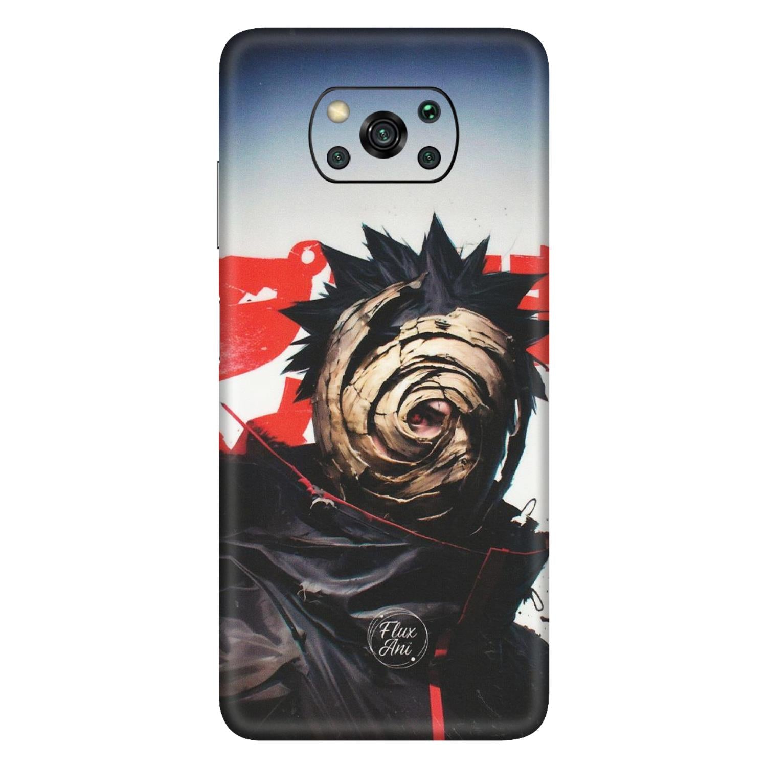 POCO Phone Skins (All Models) - Obito Uchiha Cool Anime - Matte Finish (M-134) Poco X3