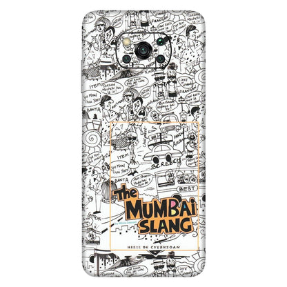 POCO Phone Skins (All Models) - The Mumbai Slang - Matte Finish (M-142) Poco X3