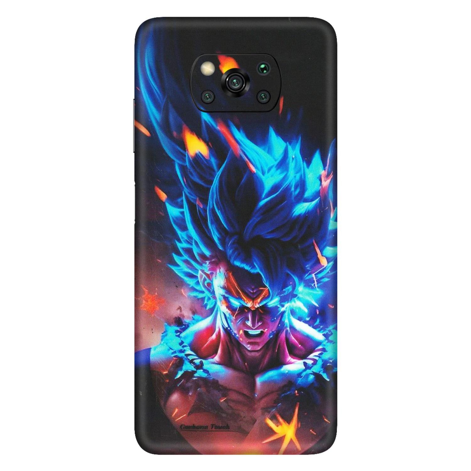 POCO Phone Skins (All Models) - Angry Goku Dragon Ball Anime - Matte Finish (M-150) Poco X3
