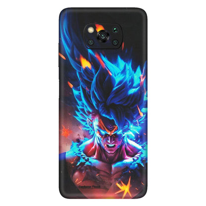 POCO Phone Skins (All Models) - Angry Goku Dragon Ball Anime - Matte Finish (M-150) Poco X3