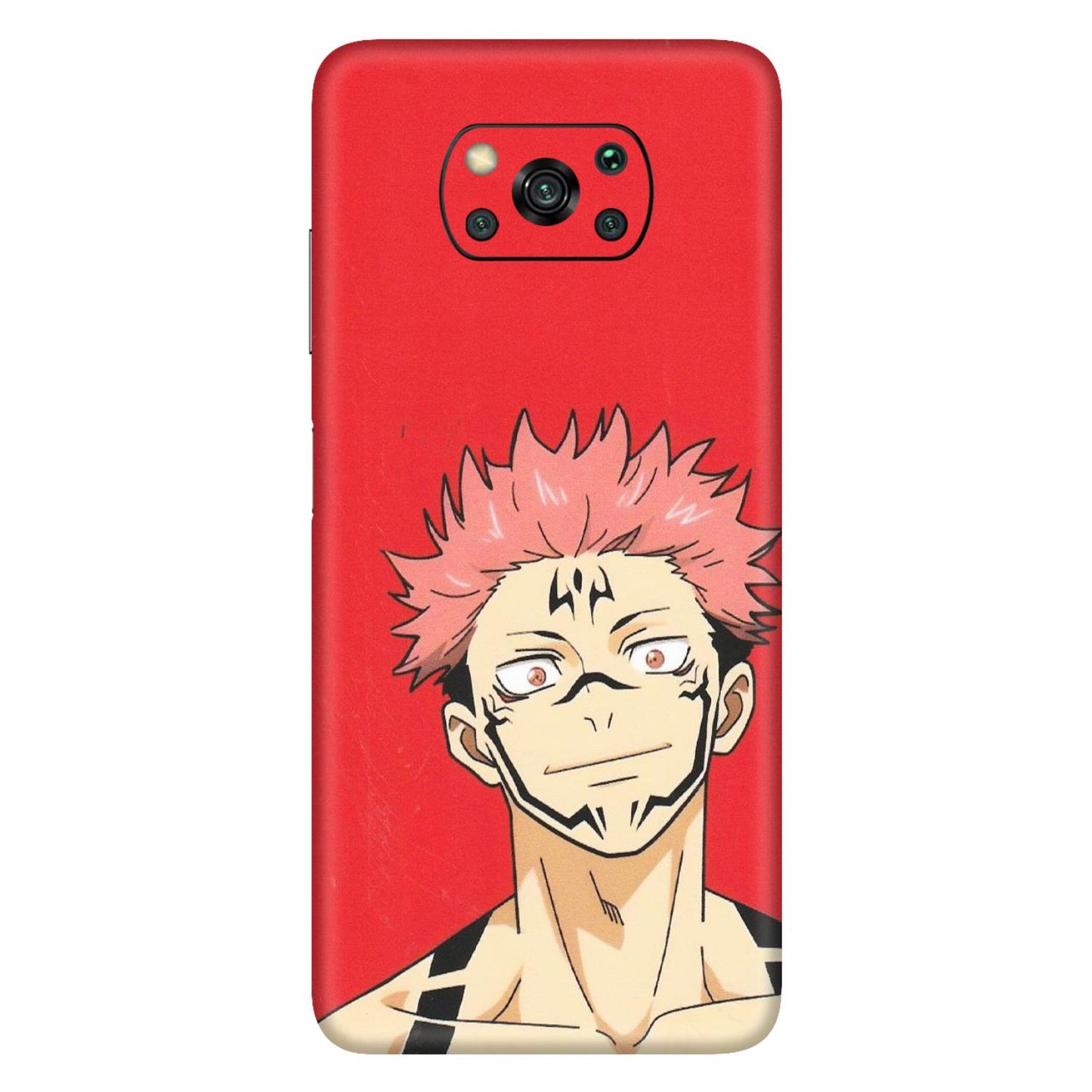 POCO Phone Skins (All Models) - Ryomen Sukuna Fun Anime - Matte Finish (M-153) Poco X3