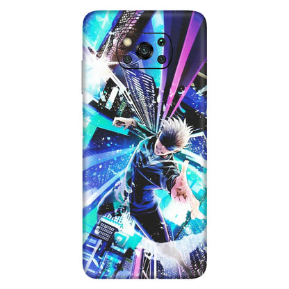 POCO Phone Skins (All Models) - Manga Action Jujustu Kaisen Anime - Matte Finish (M-155) Poco X3