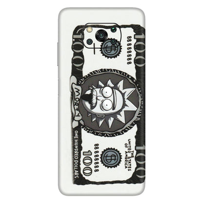 POCO Phone Skins (All Models) - Rick And Morty Hundred Dollar Anime - Matte Finish (M-161) Poco X3