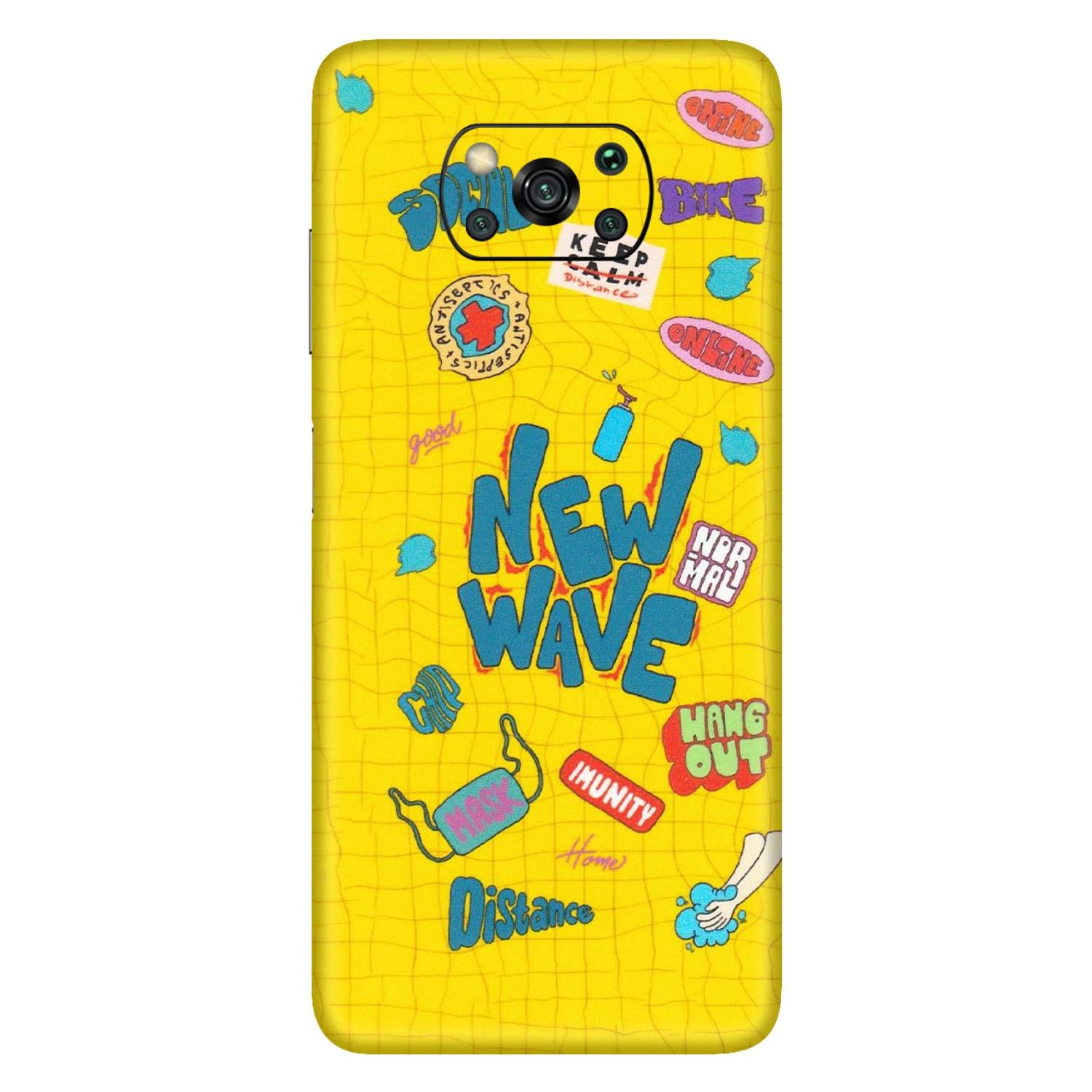 POCO Phone Skins (All Models) - New Wave Life - Matte Finish (M-17) Poco X3