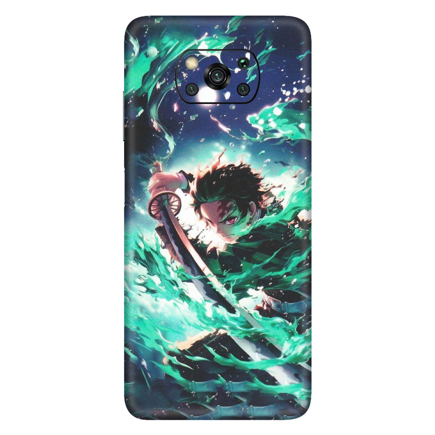 POCO Phone Skins (All Models) - Sword Fighter Anime - Matte Finish (M-29) Poco X3