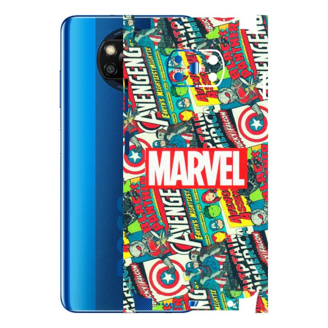 POCO Phone Skins (All Models) - Marvel Comic Lover - Matte Finish (M-30) Poco X3