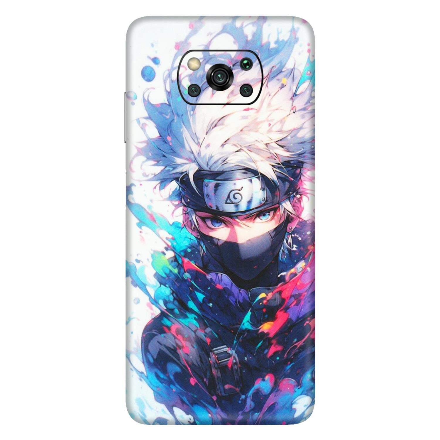 POCO Phone Skins (All Models) - Naruto Face Mask - Matte Finish (M-03) Poco X3
