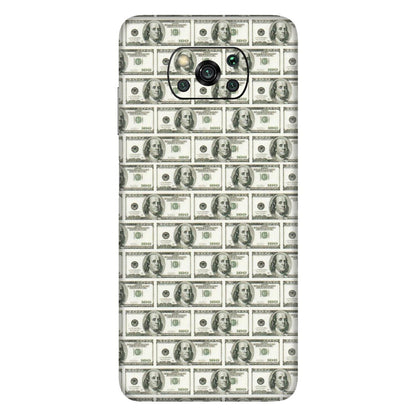POCO Phone Skins (All Models) - I Love Dollars - Matte Finish (M-40) Poco X3