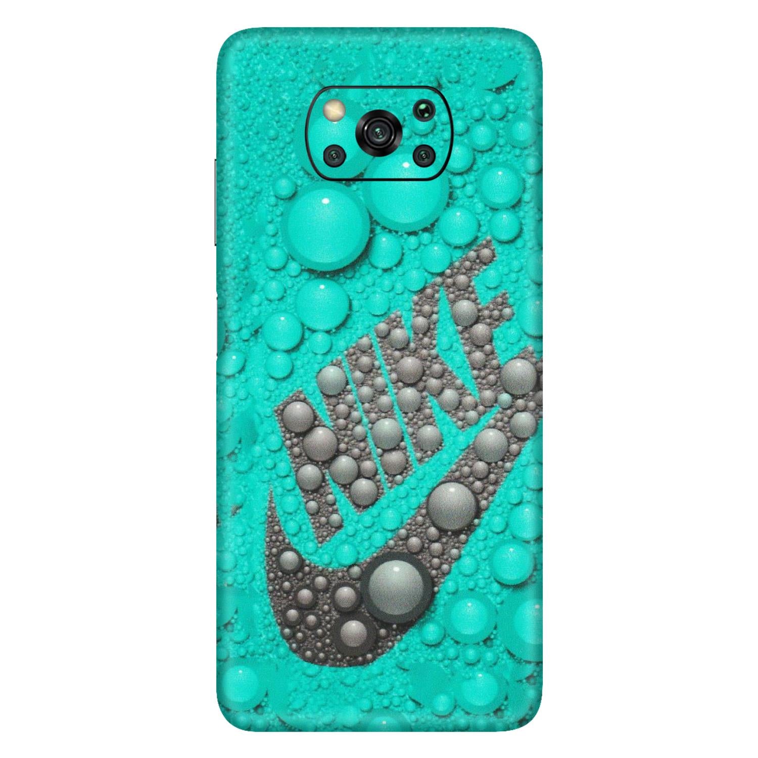 POCO Phone Skins (All Models) - Shoe Brand Bubbles - Matte Finish (M-42) Poco X3