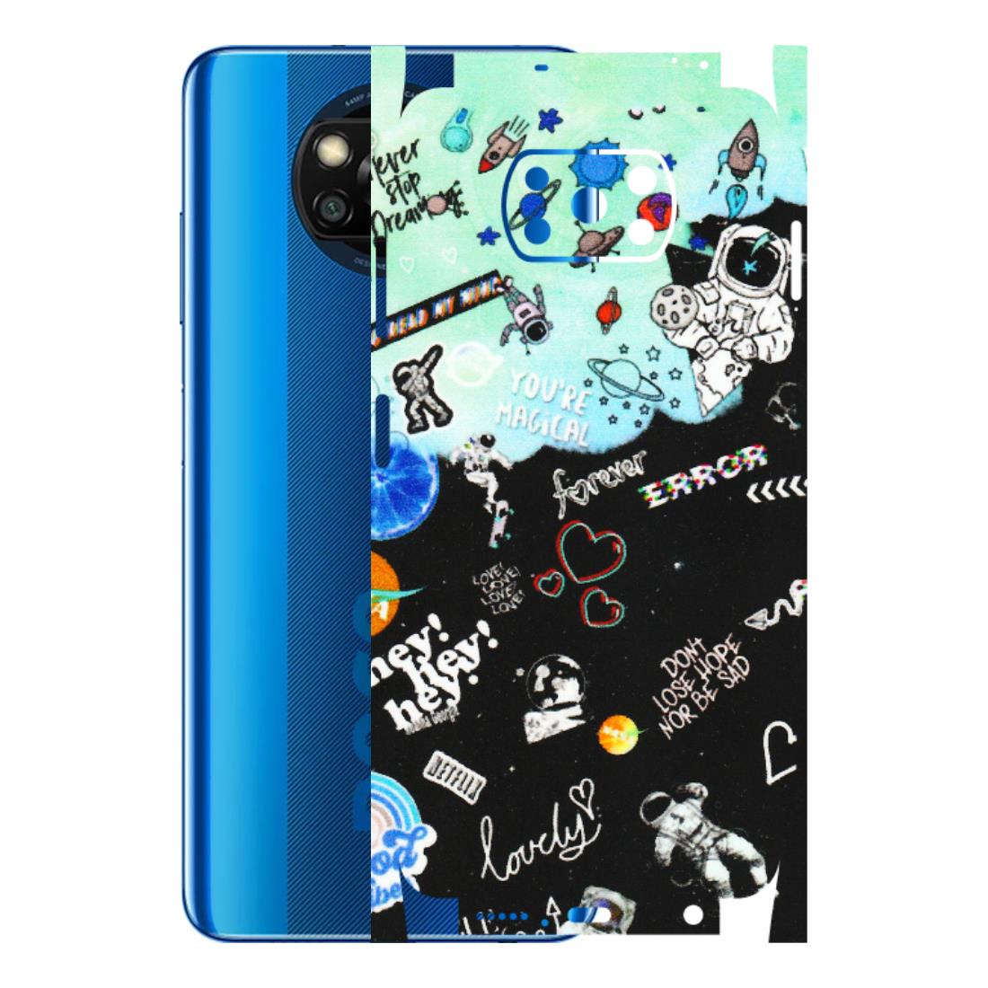 POCO Phone Skins (All Models) - Living In A Space Dream - Matte Finish (M-46) Poco X3