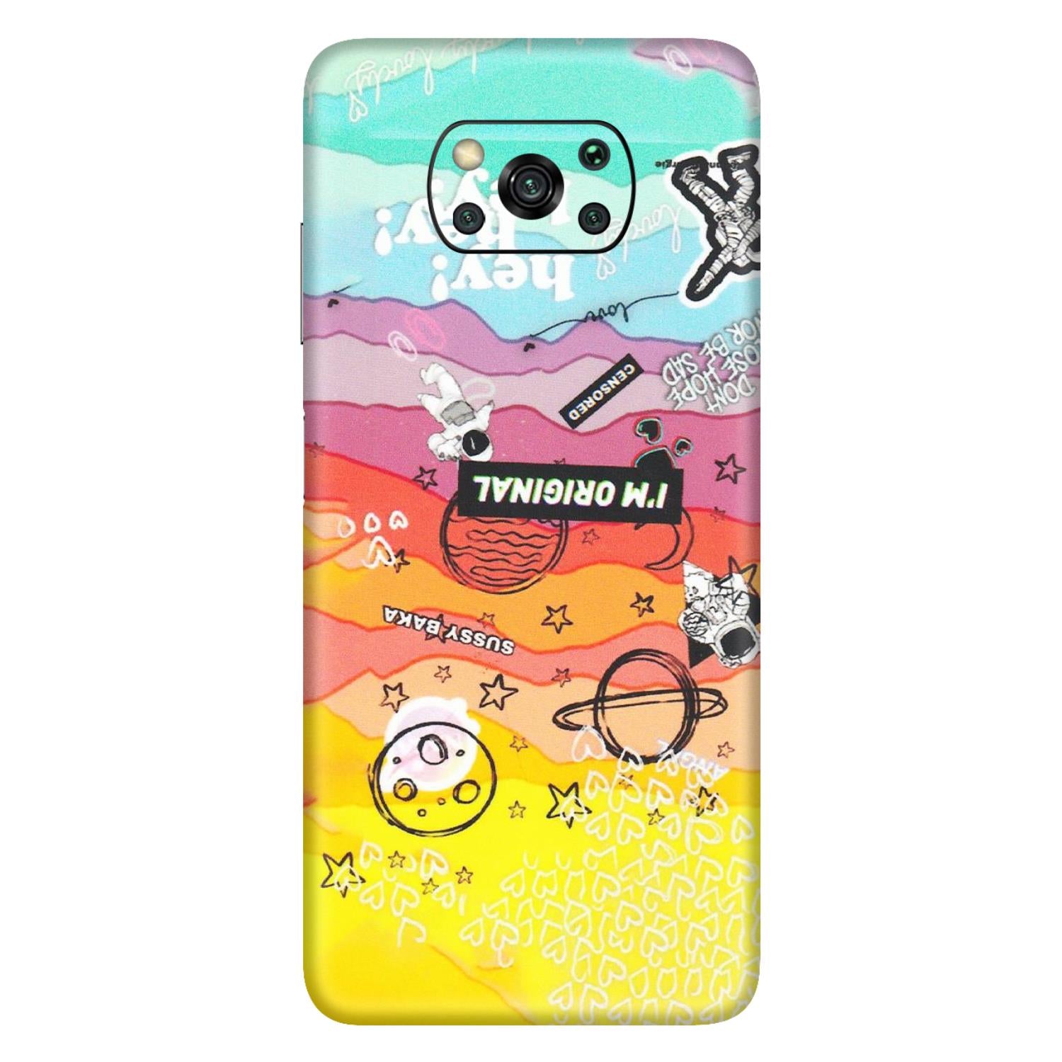 POCO Phone Skins (All Models) - The Original Astronaut - Matte Finish (M-79) Poco X3