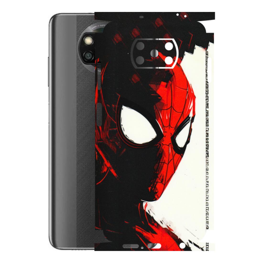POCO Phone Skins (All Models) - Spiderman Killer Face - 3D Embossed Finish (L-17) Poco X3 NFC