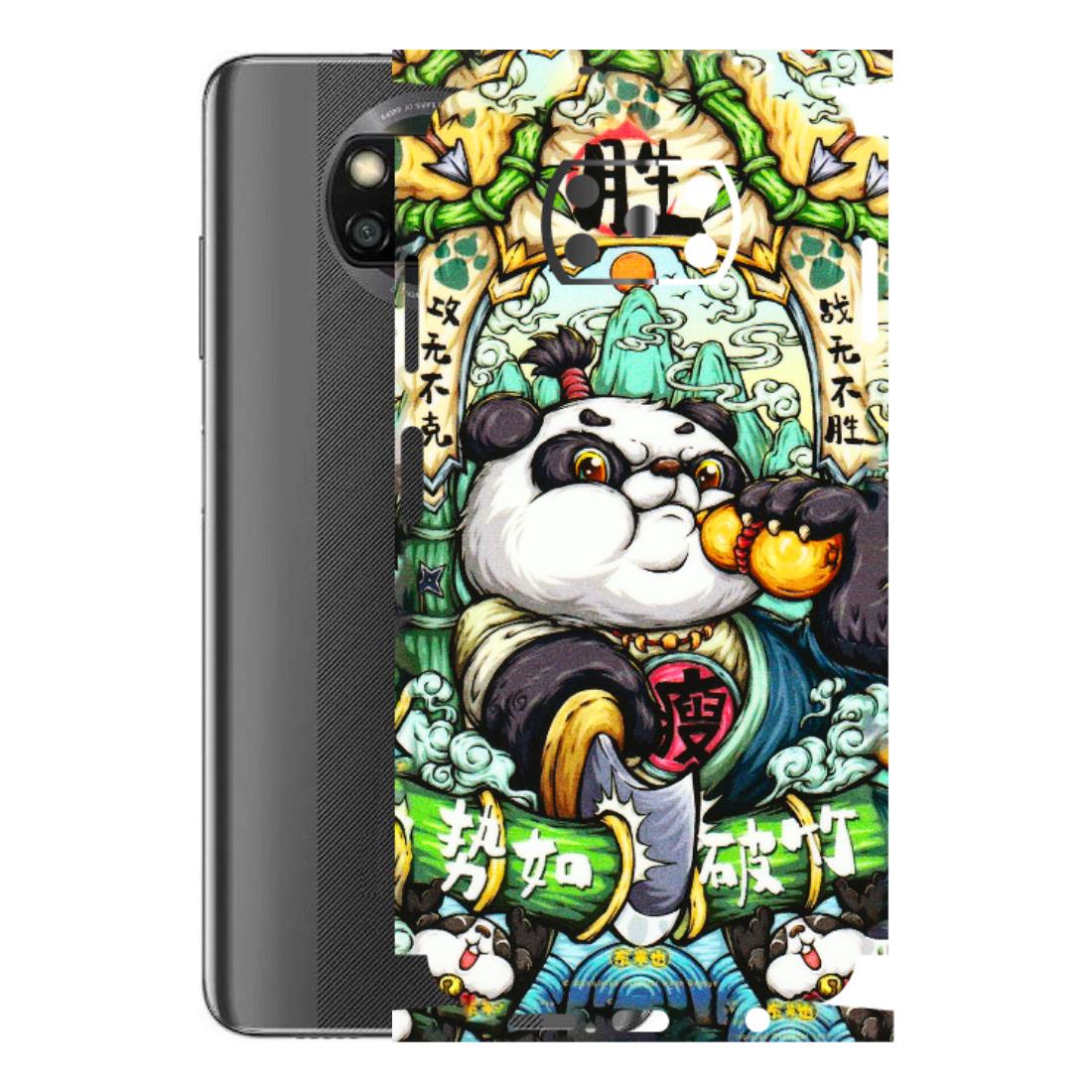 POCO Phone Skins (All Models) - Royal Rich Panda - 3D Embossed Finish (L-170) Poco X3 NFC