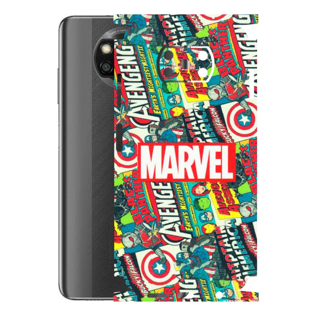 POCO Phone Skins (All Models) - Marvel Comic Lover - Matte Finish (M-30) Poco X3 NFC