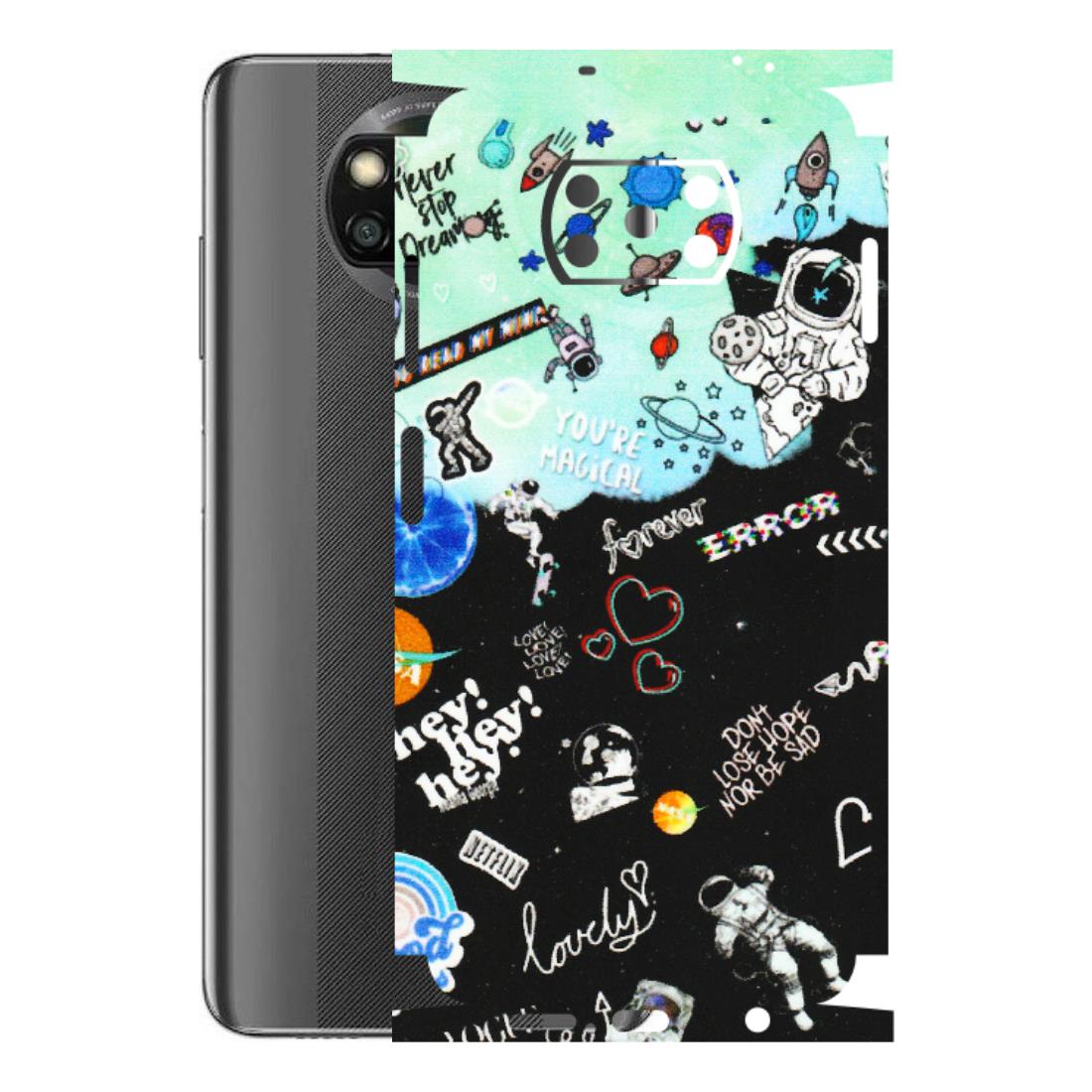 POCO Phone Skins (All Models) - Living In A Space Dream - Matte Finish (M-46) Poco X3 NFC