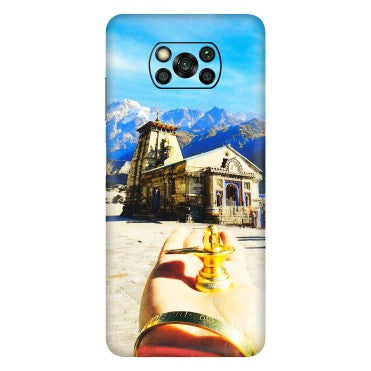 POCO Phone Skins (All Models) - Beauty of Kedarnath - 3D Embossed Finish (L-108) Poco X3 PRO