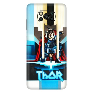 POCO Phone Skins (All Models) - Thor - 3D Embossed Finish (L-137) Poco X3 PRO