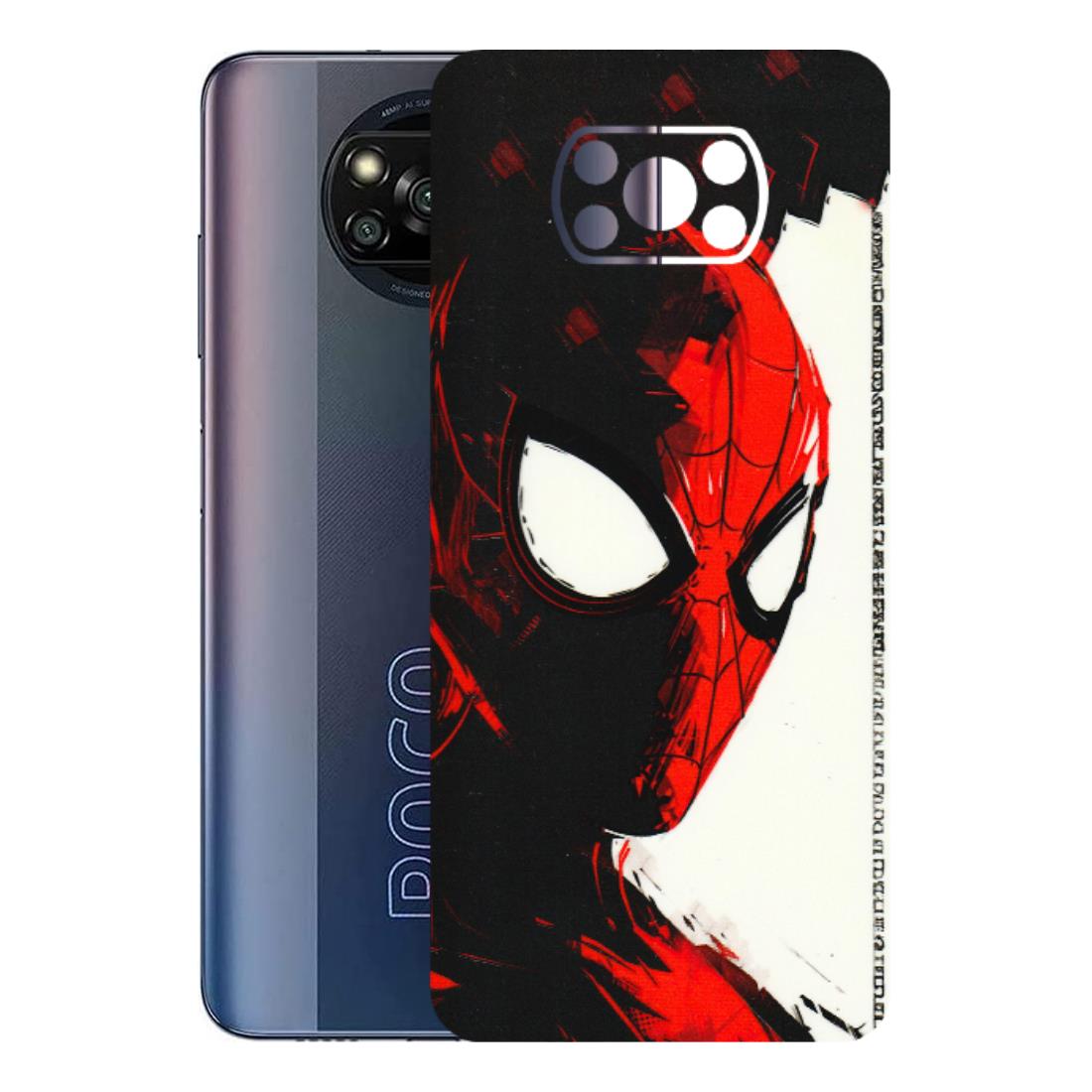 POCO Phone Skins (All Models) - Spiderman Killer Face - 3D Embossed Finish (L-17) Poco X3 PRO