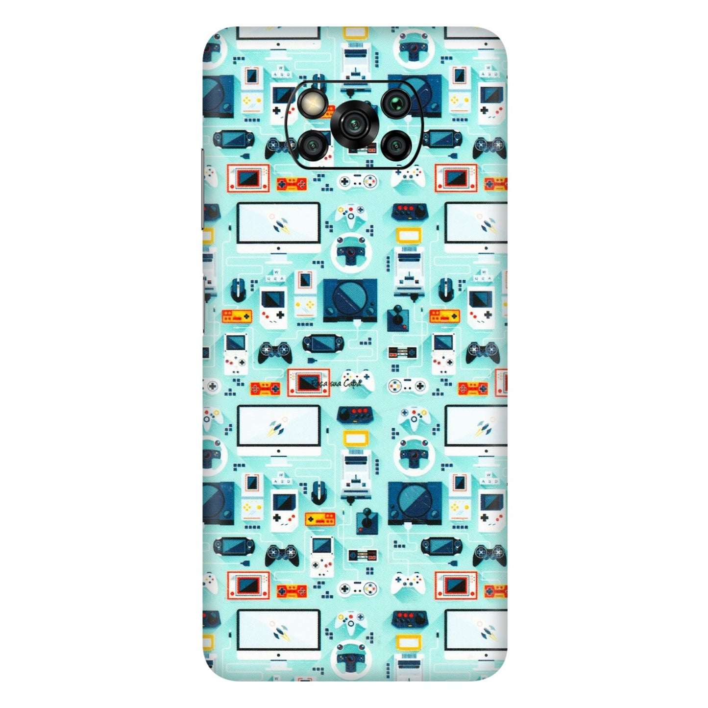 POCO Phone Skins (All Models) - Gadgets Doodle - 3D Embossed Finish (L-184) Poco X3 PRO