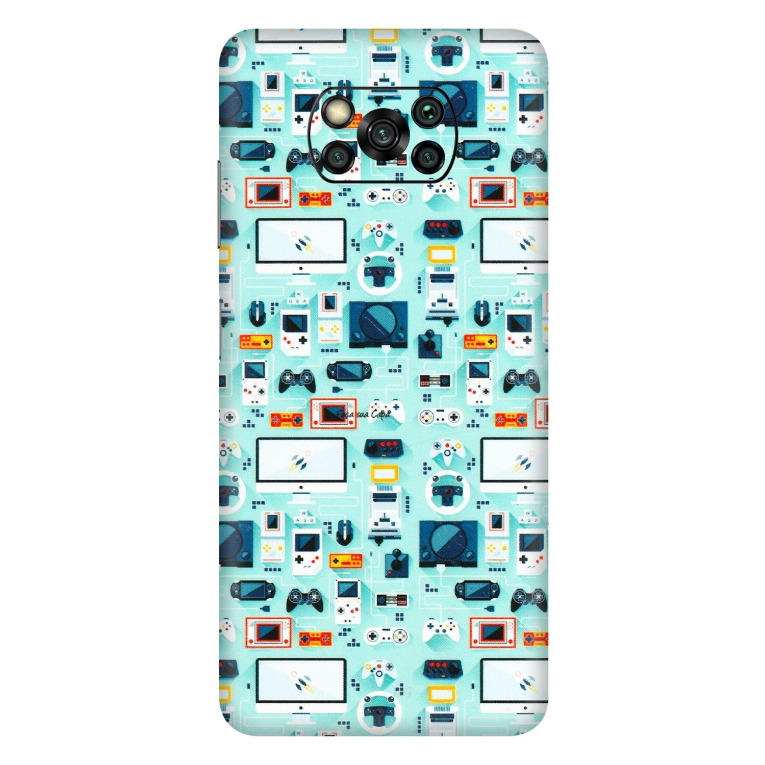 POCO Phone Skins (All Models) - Gadgets Doodle - 3D Embossed Finish (L-184) Poco X3 PRO