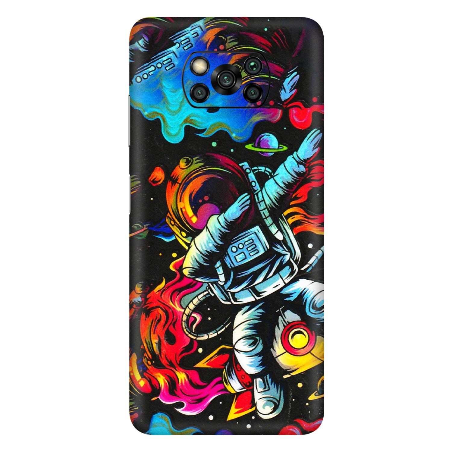 POCO Phone Skins (All Models) - Astronaut Dope - 3D Embossed Finish (L-191) Poco X3 PRO