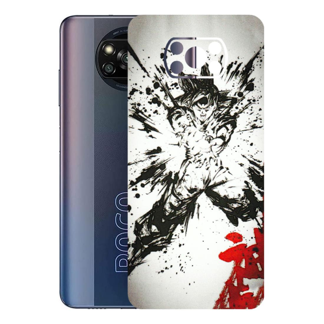 POCO Phone Skins (All Models) - DBZ - 3D Embossed Finish (L-206) Poco X3 PRO