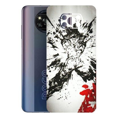 POCO Phone Skins (All Models) - DBZ - 3D Embossed Finish (L-206) Poco X3 PRO