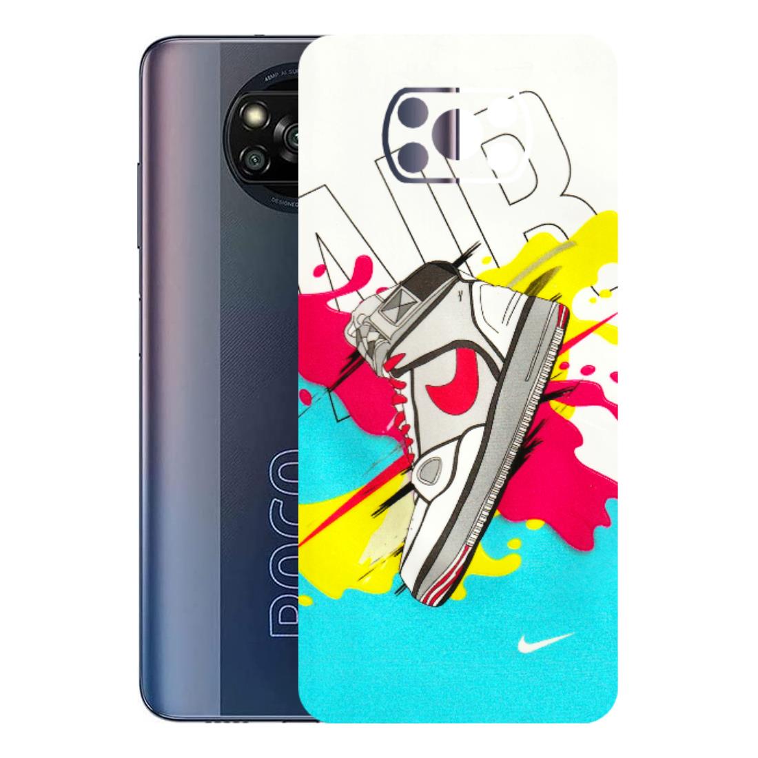 POCO Phone Skins (All Models) - Sneaker - 3D Embossed Finish (L-207) Poco X3 PRO