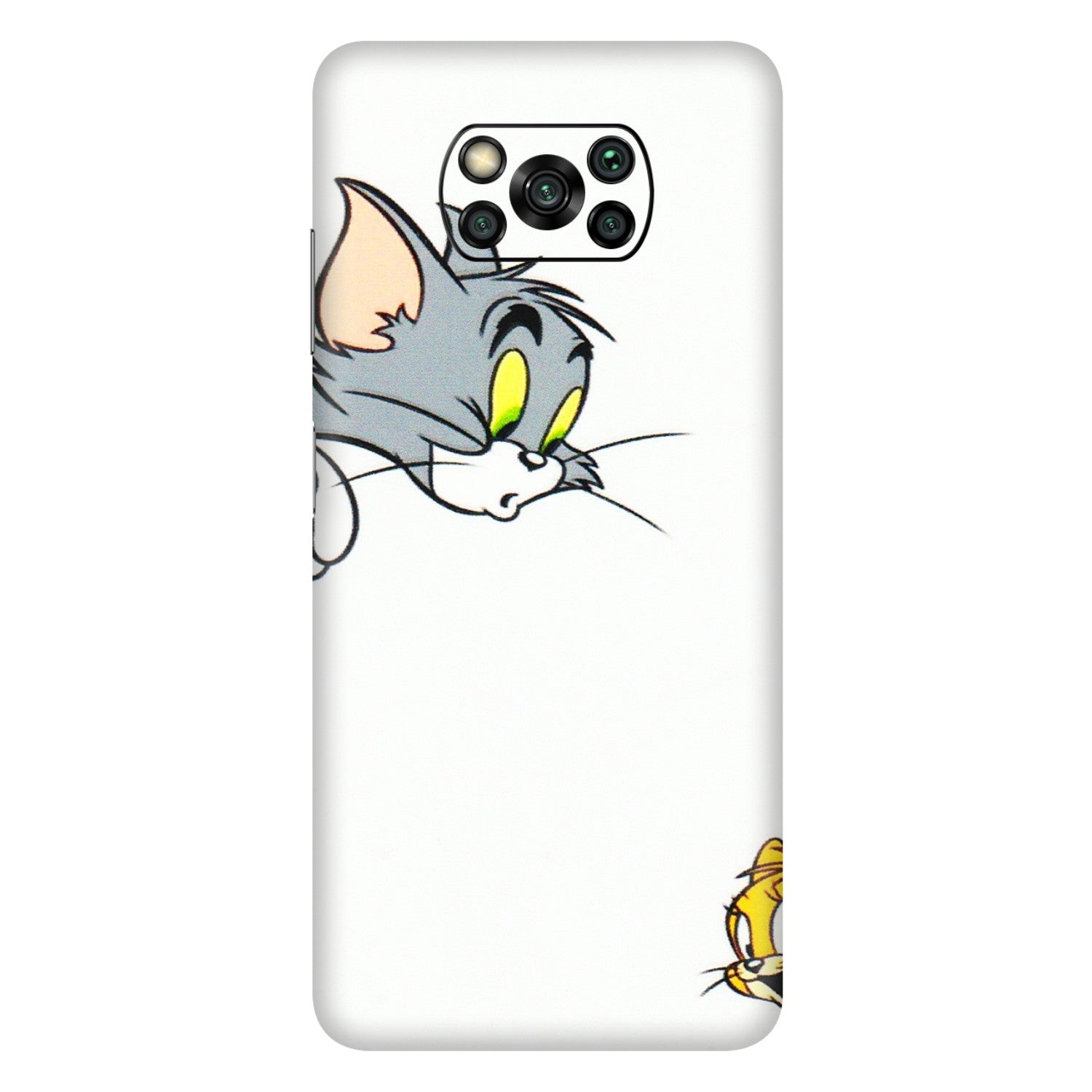 POCO Phone Skins (All Models) - Cute Tom And Jerry - 3D Embossed Finish (L-220) Poco X3 PRO