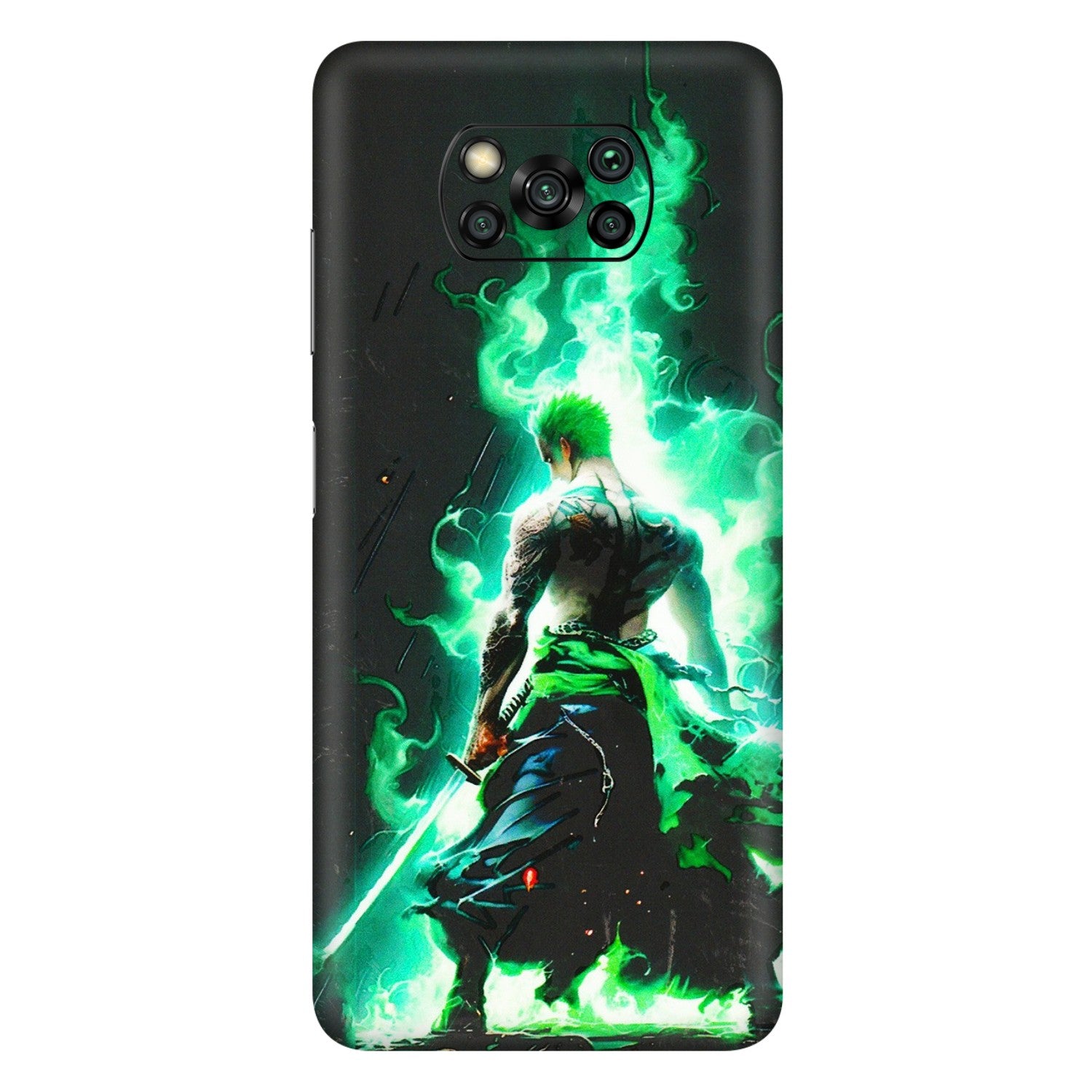 POCO Phone Skins (All Models) - Zoro Sword - 3D Embossed Finish (L-241) Poco X3 PRO