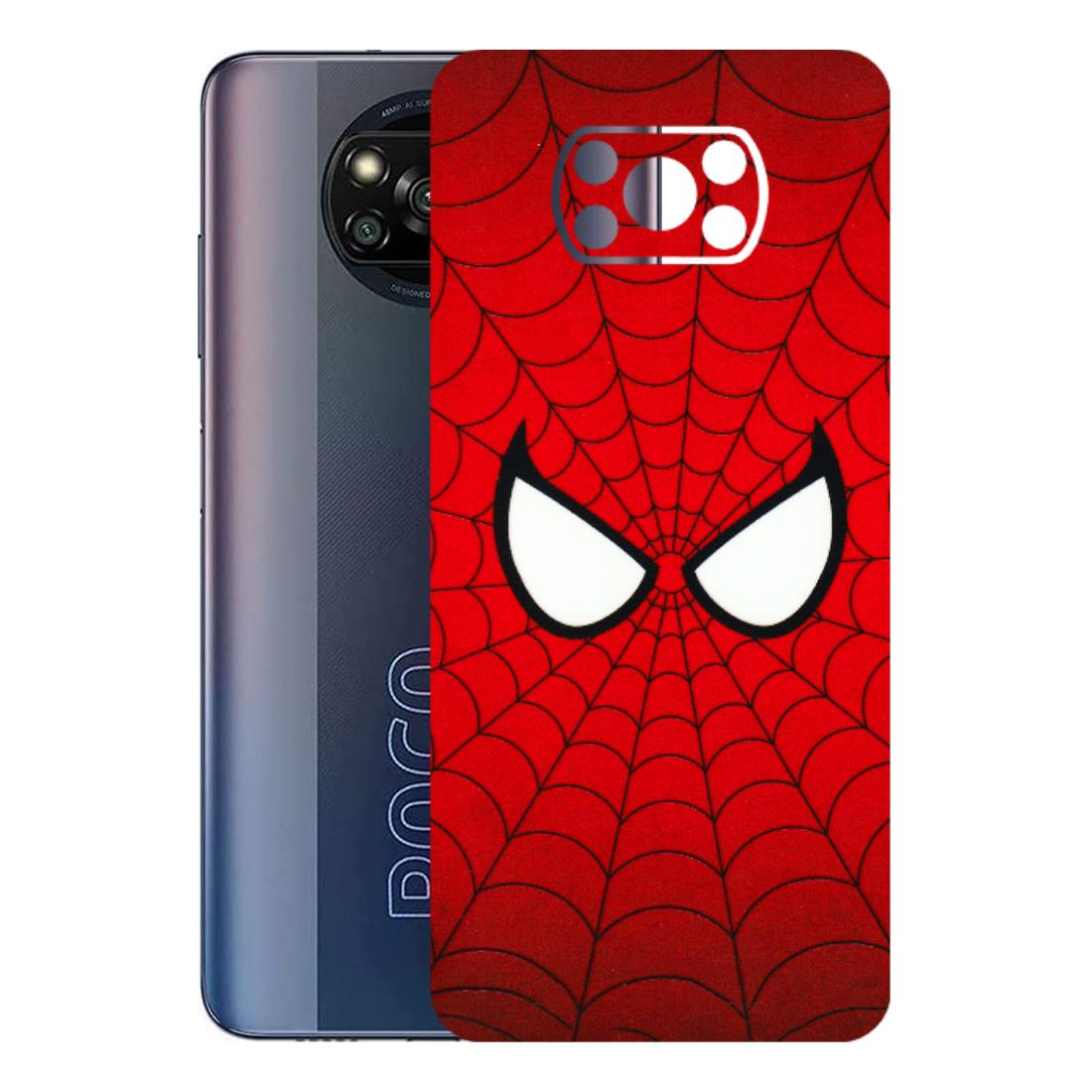 POCO Phone Skins (All Models) - Spidey Eyes - 3D Embossed Finish (L-257) Poco X3 PRO