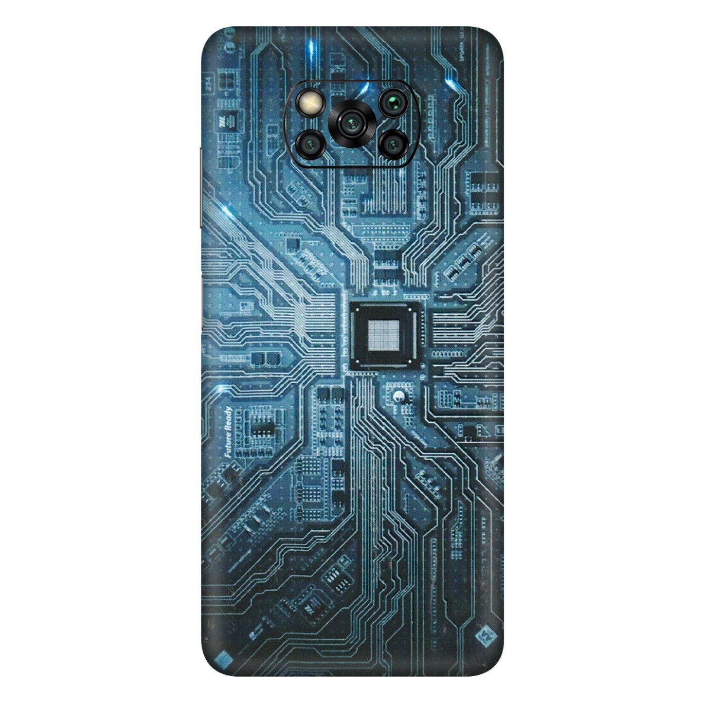 POCO Phone Skins (All Models) - Original Circuit - 3D Embossed Finish (L-267) Poco X3 PRO