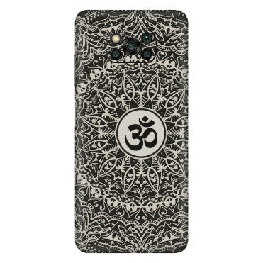 POCO Phone Skins (All Models) - Aum Elegant Mandala - 3D Embossed Finish (L-62) Poco X3 PRO
