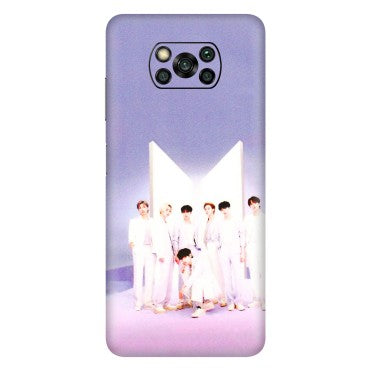 POCO Phone Skins (All Models) - BTS - 3D Embossed Finish (L-94) Poco X3 PRO